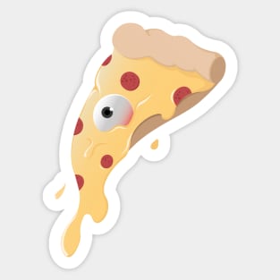 In Pizza We Trust Sticker